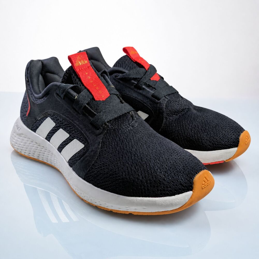 adidas Edge Lux 5 Women’s Running Shoes Black Navy Orange Size 8.5 | GZ1719